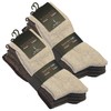 10 Pair Mens BUSINESS Plain Socks, Cotton rich, Original by