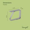 heimzeit Tablecloth Clips Made of High-Quality Stainless Steel [Pack of
