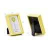 Winlor Mini Magnetic Picture Frame 2x3'' Yellow 6pcs/set, PF11Y