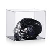 MaiiTiproll All Clear Acrylic Helmet Display Case, Assembly Box for