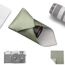 SensaBliss Camera Wrap Wrap Cloth Camera Bag Cloth Camera Protection Lens Protection Pitat Stick Cloth Anti-Scratch Protective Wrap Camera Cleaning Cloth for Camera Lens Smartphone Tablet Camera