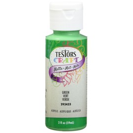 Testors 292423A 2 oz Green Matte Acrylic Paint