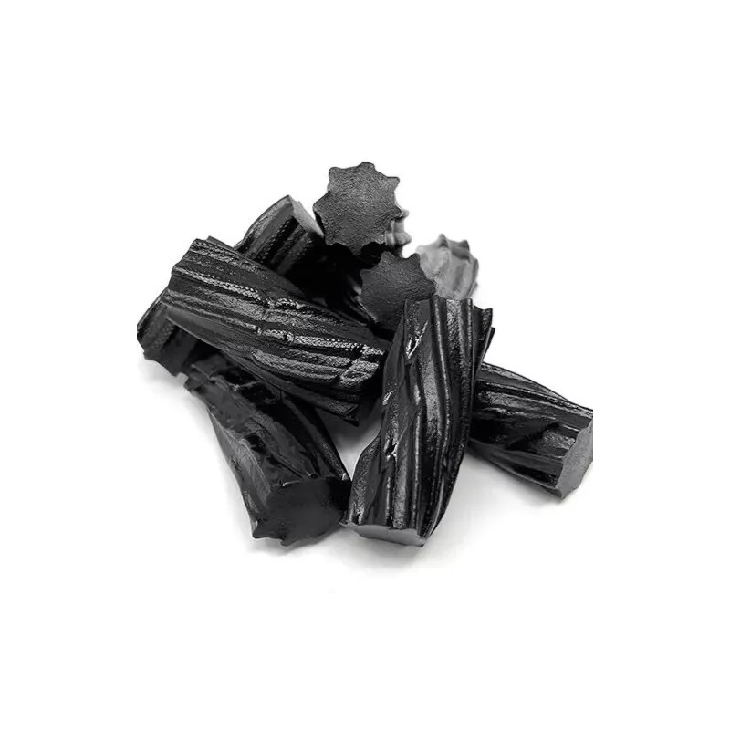 Australian Made Soft Black Licorice TRADITIONAL BLACK- Bulk Candy- HALF