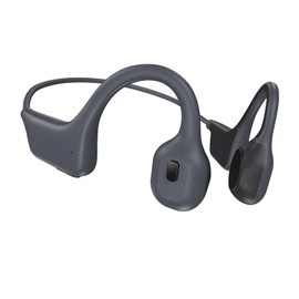 Bone Conduction Headphones, Wireless Bluetooth Open-Ear Headphones with Mic, 10Hr Playtime, IPX5 Waterproof Sport Earphones Headset for Running,Cycling, Grey