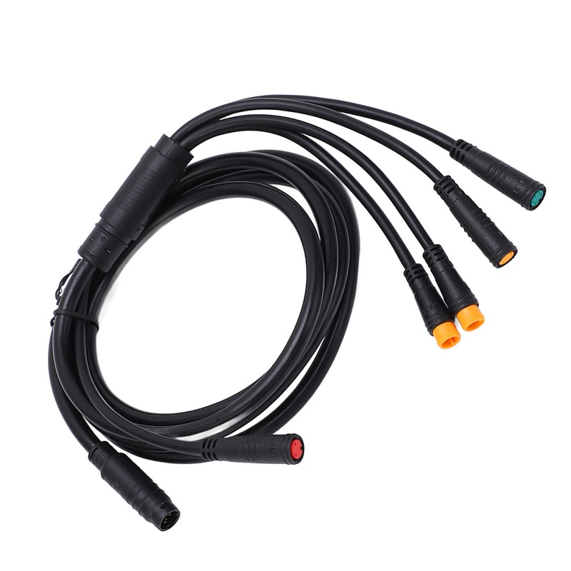 1 to 5 Electric Bike Cable Plastic Rubber Lithium Battery