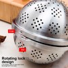 Tea Strainer Infuser, Stainless Steel Tea Steeper Spice Ball Extra