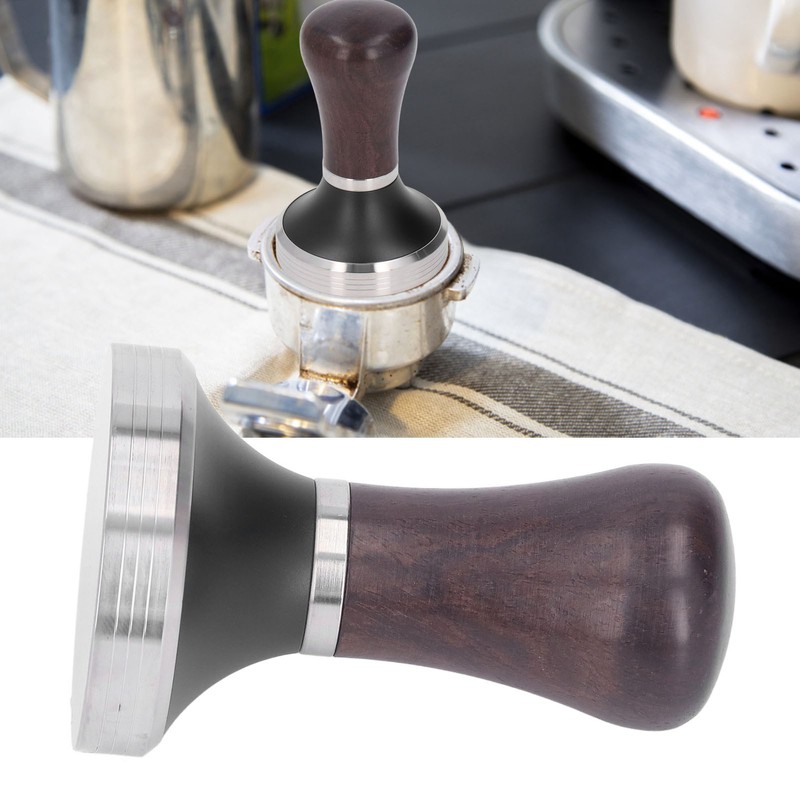 Stainless Steel Coffee Tamper 58mm Food Grade Heavy Duty Flat