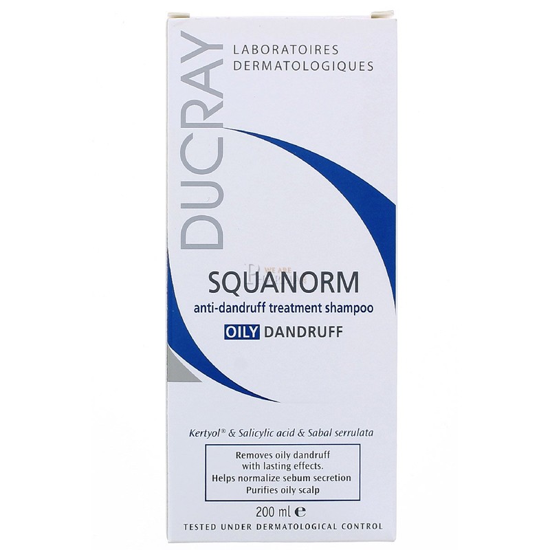 Ducray Squanorm Oily Dandruff Shampoo 200ml