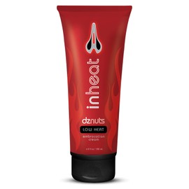 dznuts InHeat Embrocation Cream, Cold Weather Chamois Cream, Low Heat, 6.0 fl. Oz, 180ml