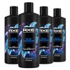 AXE Fine Fragrance Collection Body Wash For Men Blue Lavender 4 Count 12h Refreshing Scent Shower Gel Infused with Lavender, Mint, and Amber...       