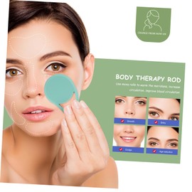 Mikinona Facial Manual Hair Brush for Face Gentle Exfoliation Brush Handle Bamboo Charcoal Suitable for Sensitive Skin Blackhead Removal Family