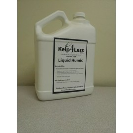 Kelp4Less.com Organic Humic Acid 1 Gallon 12%Concentrate Leonardite Potassium Humic Plant Food