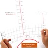 Colini Left Chest Logo Placement Ruler Guide - Acrylic Precise