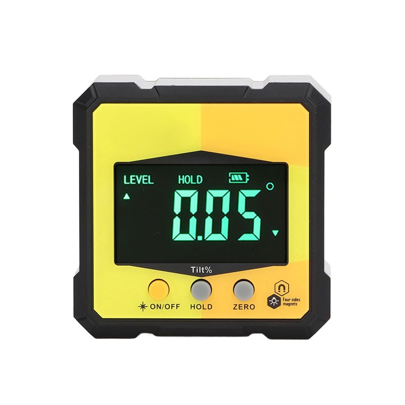 Digital Inclinometer Angle Finder Gauge Magnetic with Laser Cube Protractor