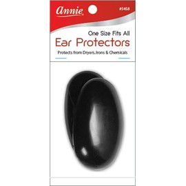 Ear protectors shields sell by pair protects ear from dryers, lrons and chemicals