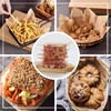 1000 Pieces 14cm Square Burger Paper 5.5 x 5.5 inch