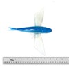 2pcs 8" Unrigged Flying Fish Yummy Flyer Mahi Tuna Wahoo