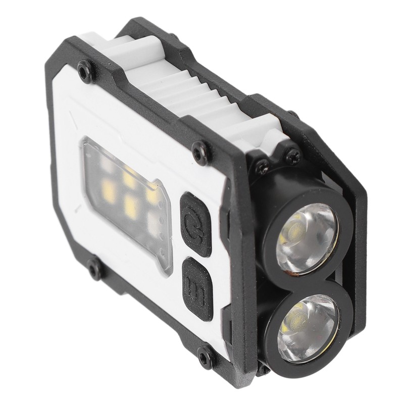 Small Powerful EDC Flashlight 300LM USB Rechargeable Mini Pocket Keychain