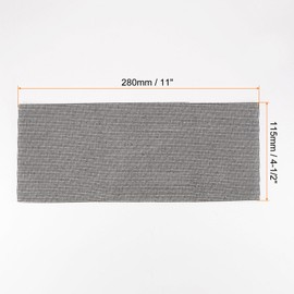 HARFINGTON 50pcs 240 Grits Mesh Sanding Screen Sheets 4-1/2" x 11" Wet or Dry Sandpaper Dust Free Abrasive Pads for Car Wood Drywall Metal Polishing & Grinding