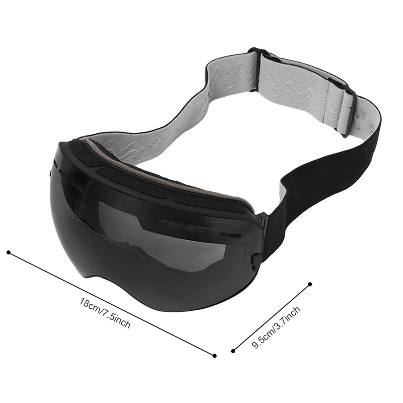 Double Layers Wide Field Anti Fog Skiing Goggles Protection Winter