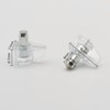 20PCS 5mm Shelf Support Peg Clear Plastic Cabinet Shelf Support