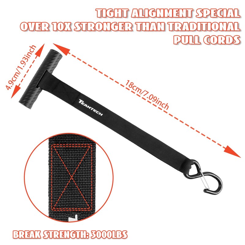 Quick Hood Loops,4 Pack Trunk Anchor Kayak Tie Downs with