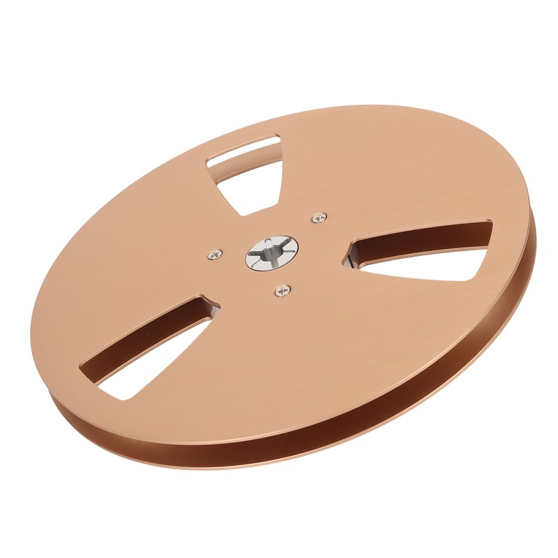 1/4 7 Inch Empty Tape Reel Aluminum Alloy 3 Hole