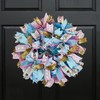 Nutcracker Christmas Wreath – Candyland Winter Front Door Decoration –