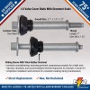 ENGINEQUEST LS Valve Cover Bolts with Grommet Seals - Set