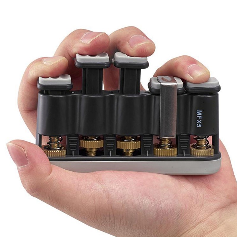 Finger Strengthener Exerciser Adjustable Tension Plastic Trainer for Musician Guitarist