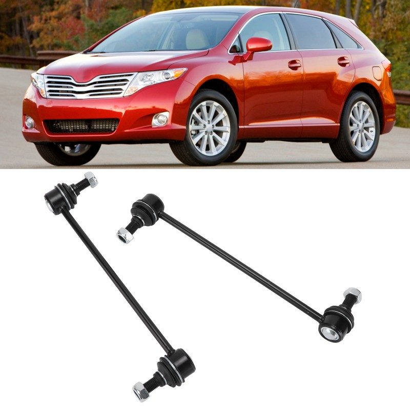 2PCS Front Sway Bar End Link Black K90344 Replacement for