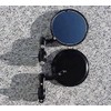 i5 Black Handle Bar End Mirrors compatible with Honda Grom