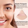 12 Piezas Esponjas Maquillaje Triangular para Polvo, Borlas para Maquillaje