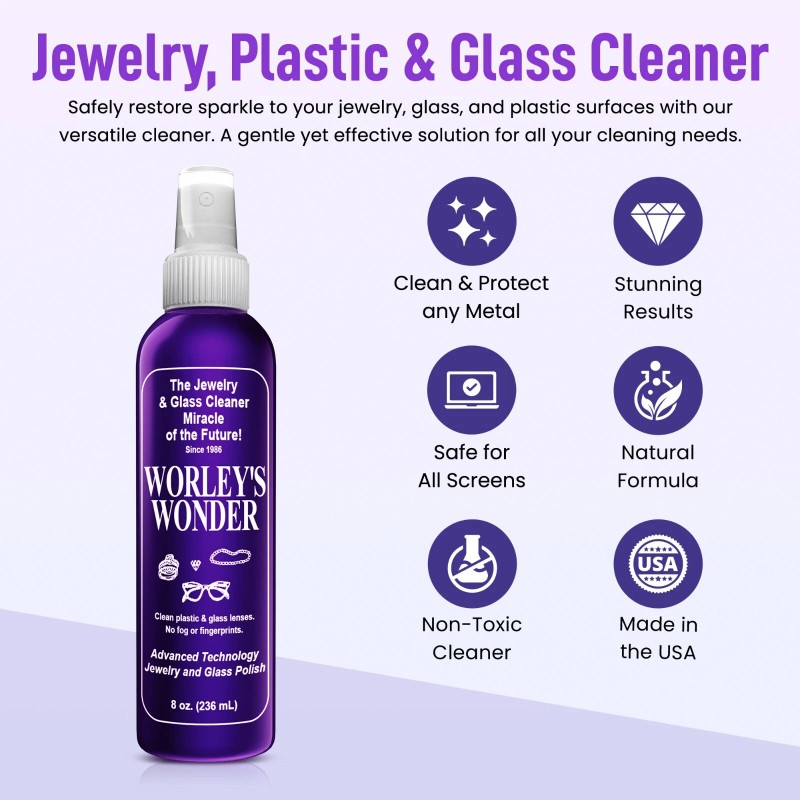 Worley's Wonder Jewelry & Glass Cleaner - Worley's Wonder Complete