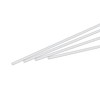 sourcing map Round Solid Aluminum Rod 2mm Diameter 300mm Length