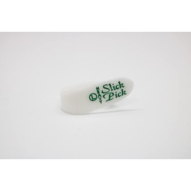 Fred Kelly Picks D2B-H-8 Delrin Slick Large Thumb Heavy Guitar Pick (Pack of 8),white