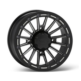 ITP SD Beadlock Milled/Matte Black ATV Wheel Front/Rear 15x7 4/156 - (4+3)