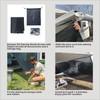 Dulepax RV Awning Shade Screen with Zipper 8'X13'3'' -Second Generation