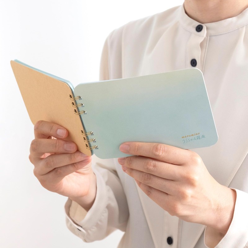 Beverly MM-046 Notebook, Ring Notebook, Smooth Box Garden, S