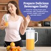 JBK Pottery - Mixing Pitcher for Drinks, Plastic Water Pitcher