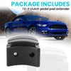 AUTOVIC Pedal Pad Extender 1.5'' E-Z Clutch for Ford Shelby