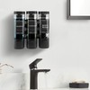 MEKOTRIN Soap Dispenser, Shampoo and Conditioner Dispenser, Shower Soap Dispenser