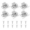 Giantree 6 PCS Cabinet Latch Double Roller Catch Hardware for