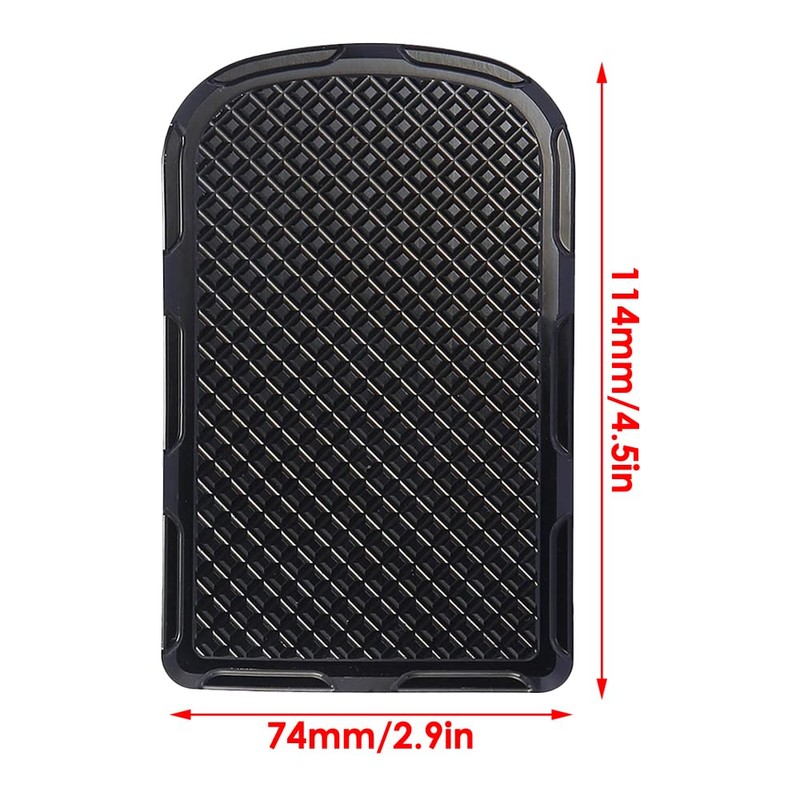 Riloer Motorcycle Brake Pedal Pad Cover, Suitable for H-arley Softail
