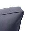 Unbranded |SLIPCOVER ONLY| Outdoor Same Piped Deep Seat Backrest Pillow
