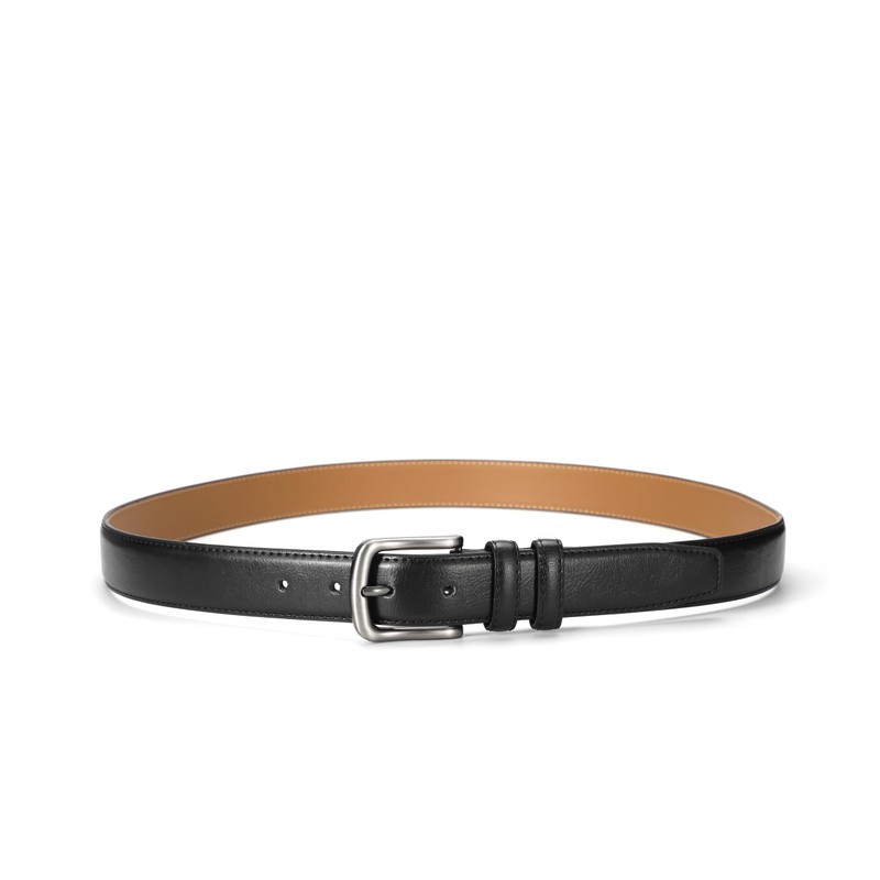 Glamicci Genuine Leather Dress Belt 3cm |Single Prong Buckle-Classic &