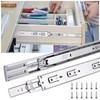 10 inch Drawer Slides 4 Pairs (8pcs) Soft Close 3