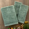 SKL Home Fall/Winter/Christmas Wispy Trees Hand Towel 2pc Set for