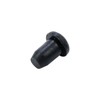 Tighall 100pcs Black Cabinet Hole Plugs Screw Cover Plastic 5mm