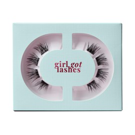 GirlGotLashes Mini Box Everyday Edition No. 2 - Eyelash Extensions for Home - 1 Pair of Eyelashes - Lashes with 5-7 Days Hold - Vegan - Handmade